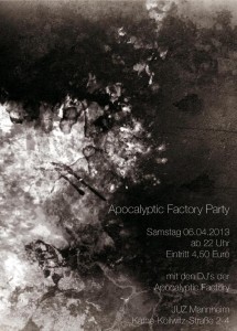 Apocalyptic Factory Party