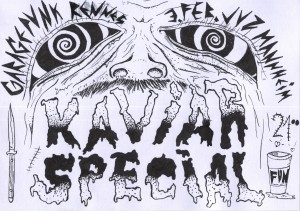 Konzert mit Kaviar Special (Garage-Punk)