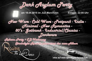DARK ASYLUM PARTY + Konzert