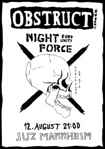 OBSTRUCT (UK) // NIGHT FORCE (EU)