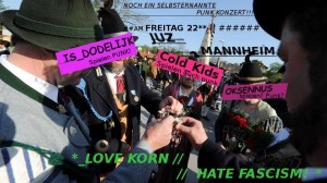 Punk Konzert! (Is dodelijk/Cold Kids/KnochenMonokel/Oksennus)