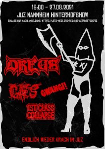 +°*Krach*°+ | Punk Show | (DREGS, GAES, 1st Class Collapse, Gwangi)