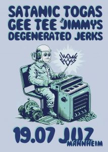 Bergfest! w/ Gee Tee, Satanic Togas, The Jimmys & Degenerated Jerks