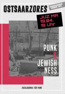 Lesung zum Thema „Punk & Jewishness“