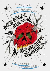 Konzert: Science Man (Buffalo, NY) & Geoduck Diodes (Tübingen, BW)