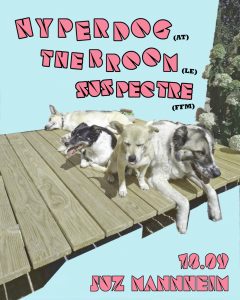 Konzert mit Hyperdog, The Broom und Suspectre